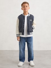Reiss Roy Colour-Block Bomber Jacket - Imagen 3 de 4