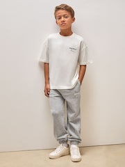 Reiss White Principal 13-14 yrs Reiss | Royal Ballet Logo Unisex Fit T-Shirt - Image 4 of 5