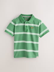 Superdry Green/Blue Polo Shirts 2 Pack - Image 2 of 8