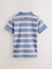 Superdry Green/Blue Polo Shirts 2 Pack - Image 4 of 8