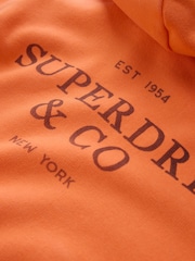 Orange - Superdry Kapuzensweatshirt - Bild 6 von 6