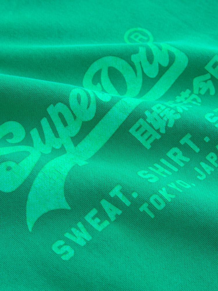 Jasnozielony - Superdry Logo Hoodie - Obraz 11 z 11