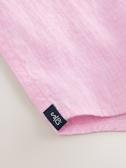 Superdry Pink Linen Shirt - Image 9 of 11