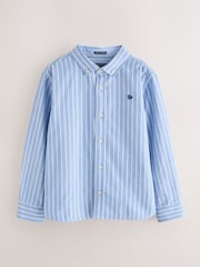 Superdry Blue Stripe Shirt - Image 1 of 6
