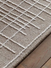 Gallery Home Taupe Dakota Tufted Linear Rug - Image 2 of 6