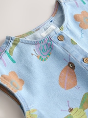 Denim Red Ladybug Print Sleeveless Top & Shorts Set (3mths-7yrs) - Image 8 of 9