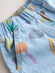 Denim Red Ladybug Print Sleeveless Top & Shorts Set (3mths-7yrs) - Image 9 of 9