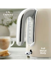 Swan Cream Solace Cordless 1.7L Kettle - Image 4 of 6