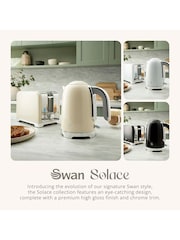 Swan Cream Solace Cordless 1.7L Kettle - Image 5 of 6