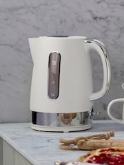 Laura Ashley Cotton White Jug Kettle 1.7L - Image 2 of 7