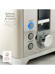Swan Cream Solace 2 Slice Toaster - Image 3 of 6
