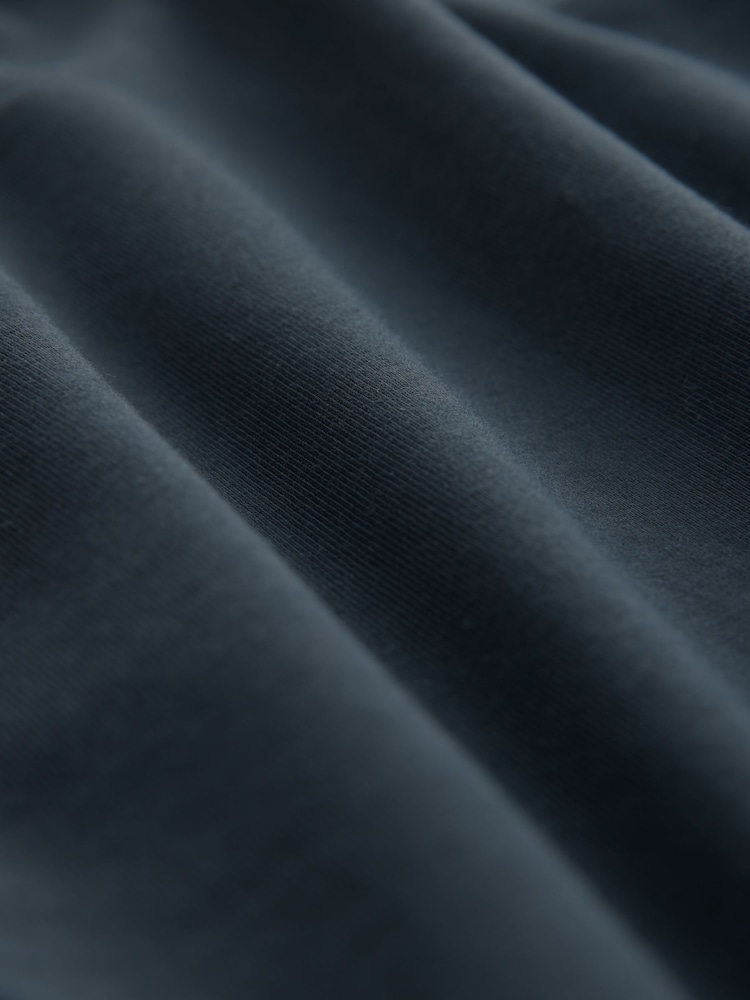 Blue Ruched Side Halter Neck Sleeevless Top - Image 7 of 7