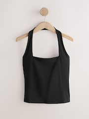 Black N. Premium Square Neck Halter Top - Image 1 of 3