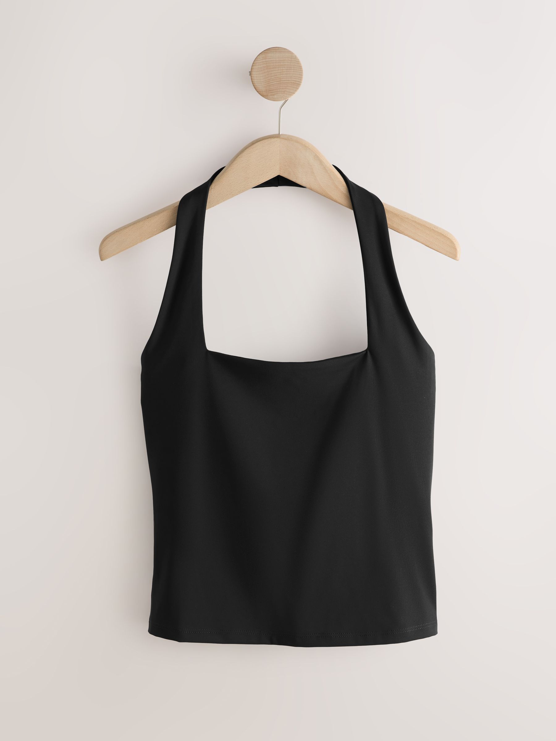 Buy Black N. Premium Square Neck Halter Top from Next USA