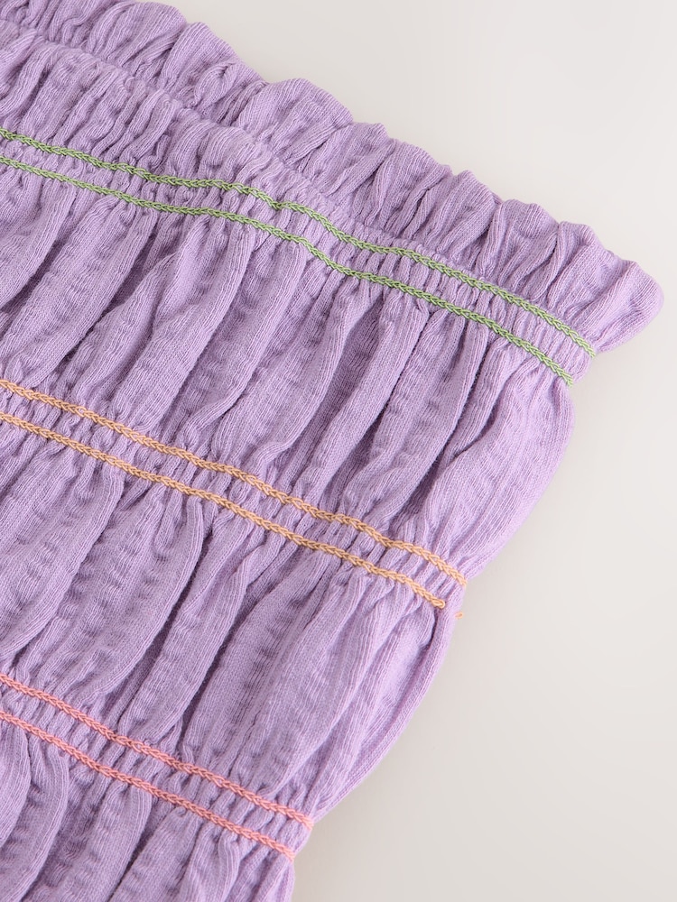 パープル - シャーリングバンドゥチューブトップ - 画像 3 / 3