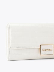 Carvela Cream Jessica Clutch Bag - Imagen 4 de 4