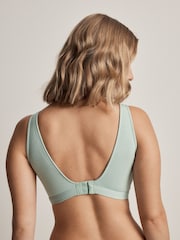 Blue B-H Total Support Ultimate Comfort Supersoft Non Padded Non Wire Bra - Image 4 of 8
