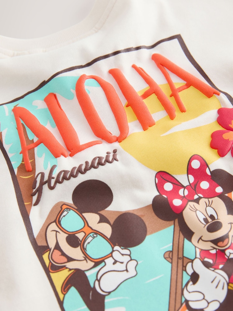 Plajă alb ecru - Minnie Mouse Cycle Shorts Set (3mths-7yrs) - Imaginea 9 din 9 Plajă alb ecru - Minnie Mouse Cycle Shorts Set (3mths-7yrs) - Imaginea 9 din 9