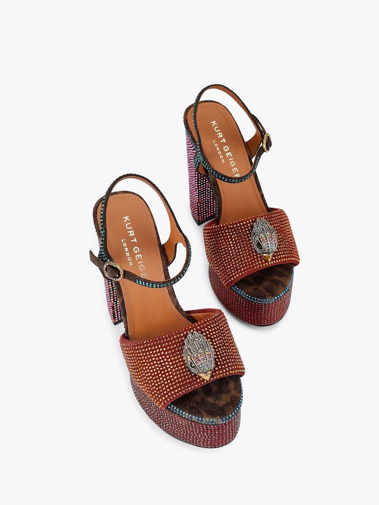 Kurt Geiger London Kensington Platform Sandals - Image 2 of 5 Kurt Geiger London Kensington Platform Sandals - Image 2 of 5