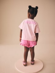 Pink Disney Marie Shorts Set (3mths-7yrs) - Image 3 of 10