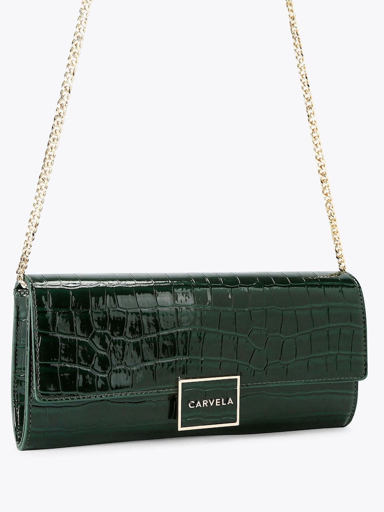 Carvela Green Jessica Clutch Bag - Imagen 2 de 4