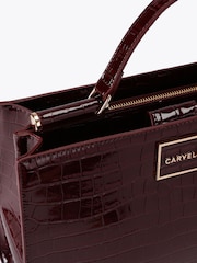 Carvela Red Jessica Midi Tote 2 Bag - Image 4 of 4