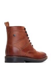Base London Tan Dickson Pull Up Boots - Image 4 of 4