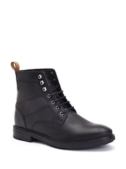Base London Black Dickson Pull Up Boots - Image 3 of 4