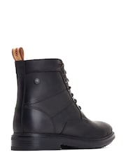 Base London Black Dickson Pull Up Boots - Image 4 of 4