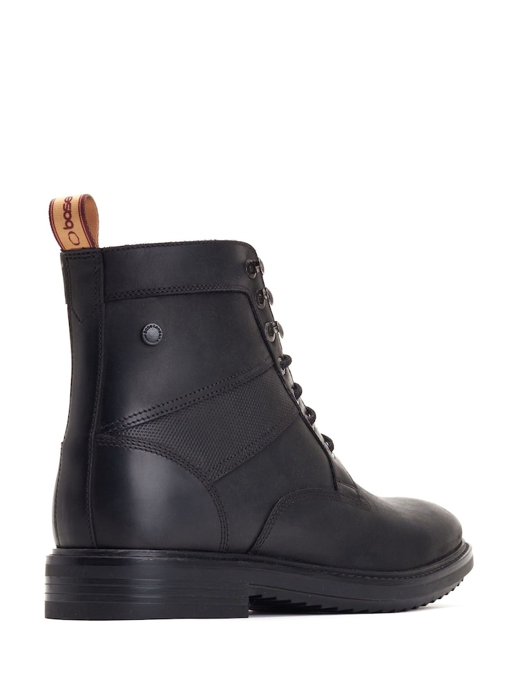 Base London Black Dickson Pull Up Boots - Image 4 of 4