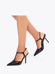 Carvela Black Carvela Parade Court Black Shoes - Image 5 of 5