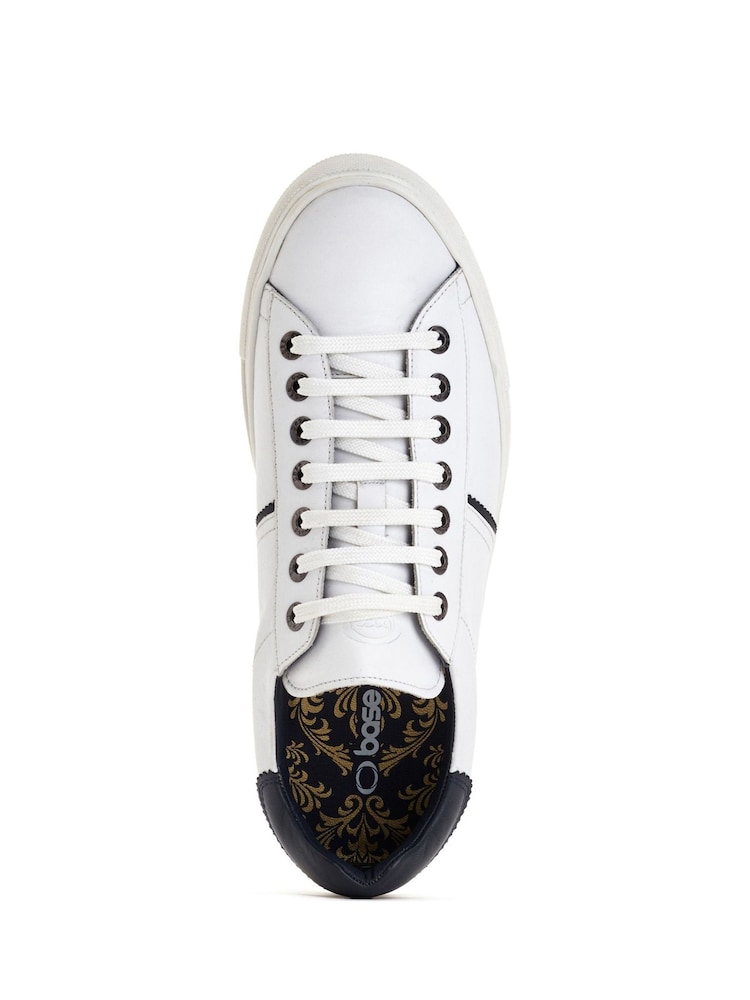 Base London White Beck Softy Shoes - Image 2 of 4