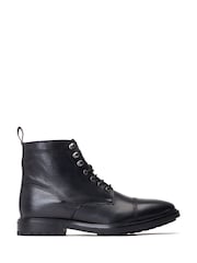 Base London Black Banff Grain Boots - Image 1 of 4