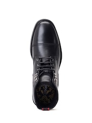 Base London Black Banff Grain Boots - Image 2 of 4