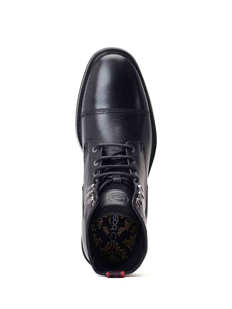 Base London Black Banff Grain Boots - Image 2 of 4