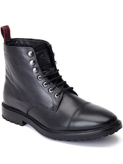 Base London Black Banff Grain Boots - Image 3 of 4