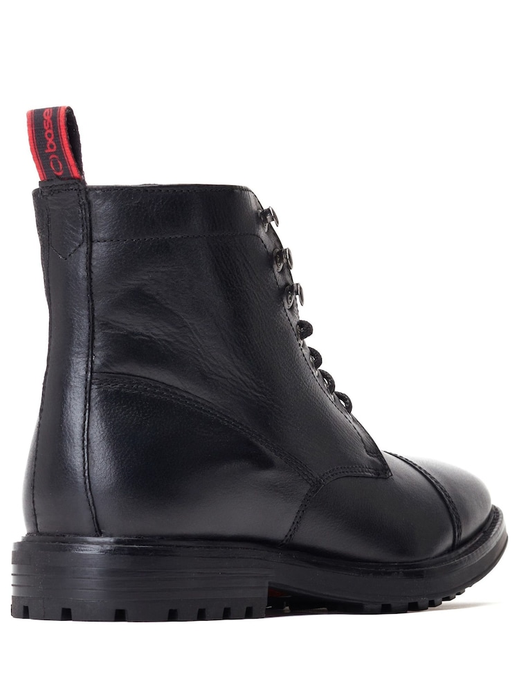 Base London Black Banff Grain Boots - Image 4 of 4