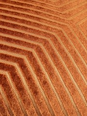 Paoletti Brick Evoke Cut Velvet Cushion - Image 6 of 6