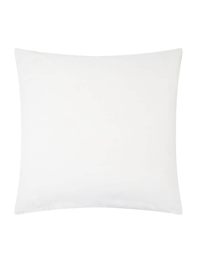 Paoletti Ivory Evoke Cut Velvet Cushion - Image 2 of 4 Paoletti Ivory Evoke Cut Velvet Cushion - Image 2 of 4