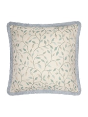 Voyage Maison Duck Egg Cervino Woven Jaquard Cushion - Image 2 of 5