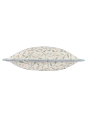 Voyage Maison Duck Egg Cervino Woven Jaquard Cushion - Image 3 of 5