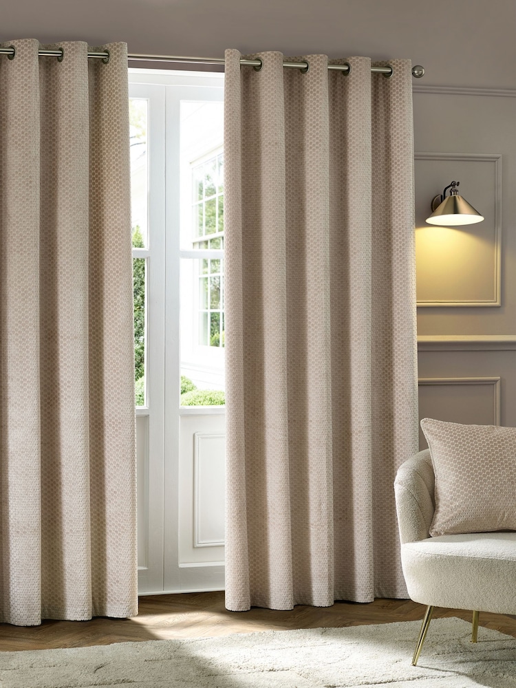 Paoletti Champagne Crushed Velvet Cushion - Image 5 of 5 Paoletti Champagne Crushed Velvet Cushion - Image 5 of 5