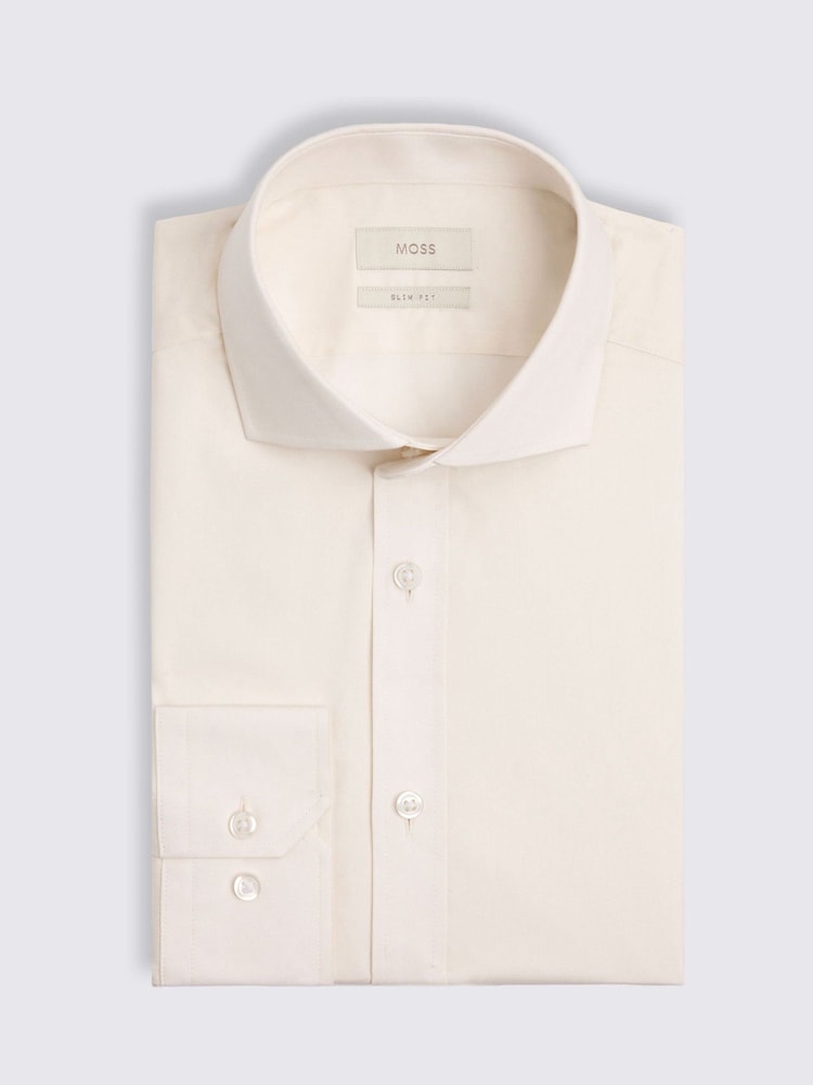 MOSS Slim Fit Natural Stretch Shirt - Image 3 of 3 MOSS Slim Fit Natural Stretch Shirt - Image 3 of 3