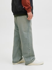 JACK & JONES Junior Blue Baggy Fit Alex Jeans - Image 2 of 7