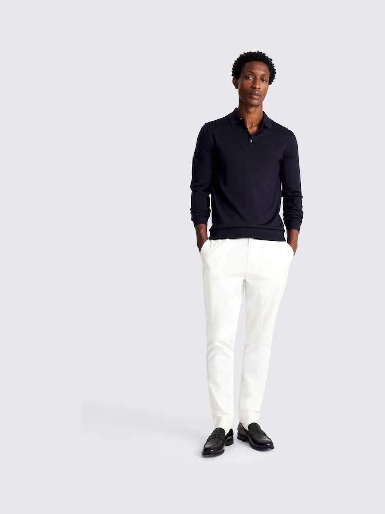MOSS MOSS Merino Blend Polo Shirt - Imagen 2 de 3