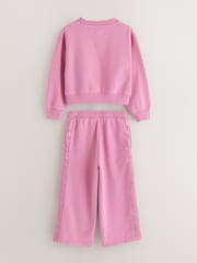 Superdry Pink Sweat Top & Joggers Set - Image 12 of 12