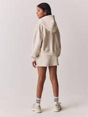 Superdry Cream Sweat Top & Shorts Set - Image 4 of 7