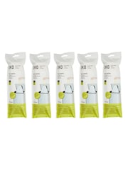 Eko White Bundle of Size A Bin Liners 3-6L (30 bags) x5 - Image 2 of 2
