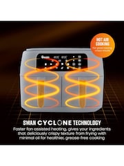 Swan Grey Nordic Duo 13-in-1 Air Fryer - Image 5 of 6