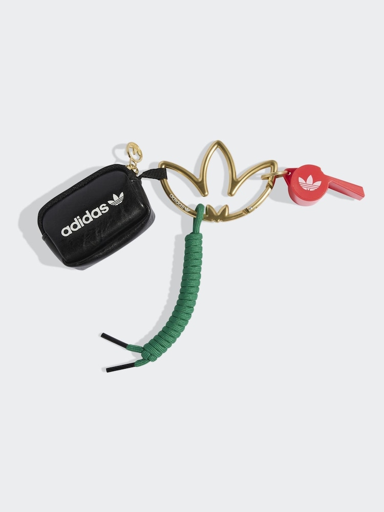 adidas Originals Brown Key Ring - Image 1 of 2